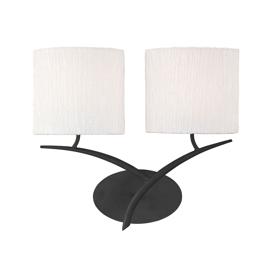 M1155/S  Eve Switched Wall Lamp 2 Light